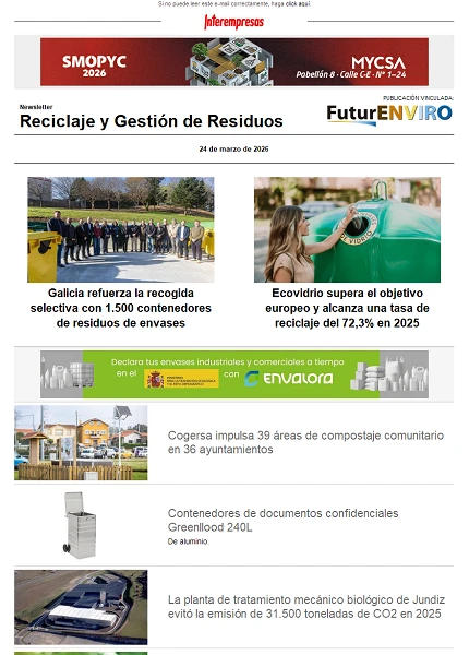 Newsletter Reciclaje y Gestión de Residuos