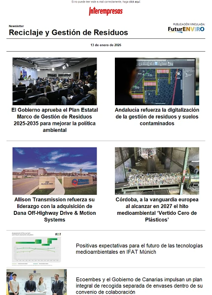 Newsletter Reciclaje y Gestión de Residuos