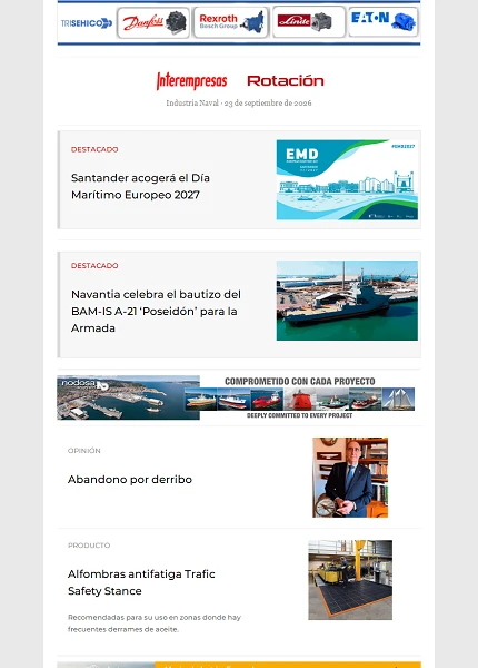 Newsletter Construcción Naval Newsletter Construcción Naval