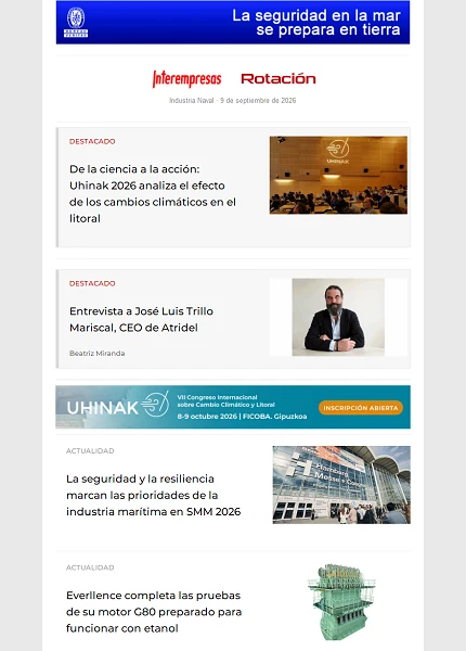 Newsletter Construcción Naval Newsletter Construcción Naval