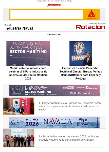 Newsletter Construcción Naval