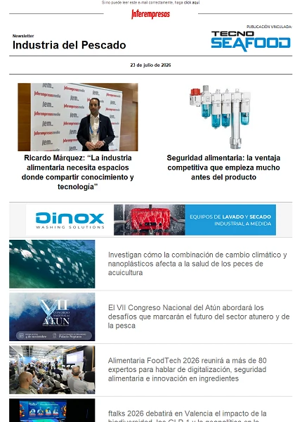 Newsletter TecnoSeaFood Newsletter TecnoSeaFood