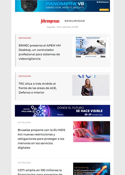 Newsletter Seguridad