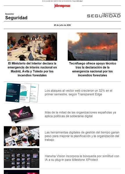 Newsletter Seguridad