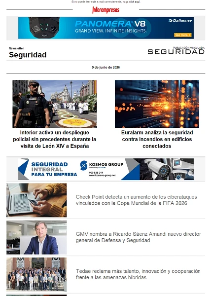 Newsletter Seguridad