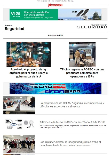 Newsletter Seguridad