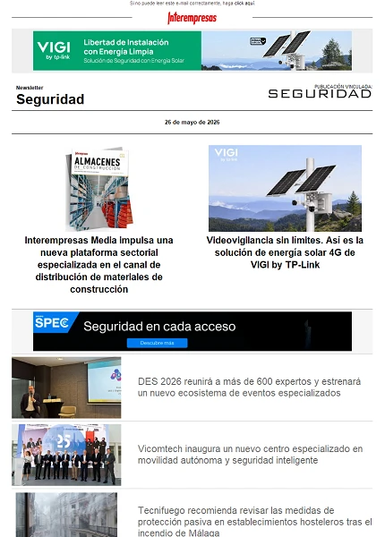 Newsletter Seguridad Newsletter Seguridad