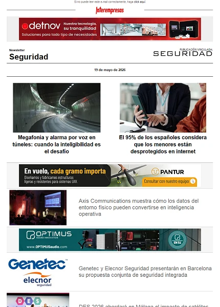 Newsletter Seguridad