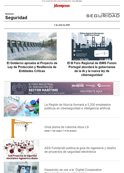 Newsletter Seguridad