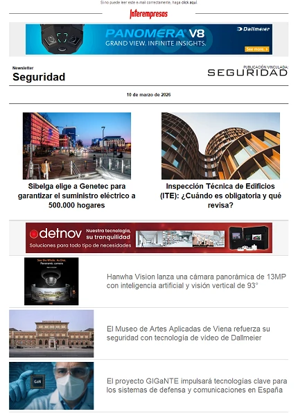Newsletter Seguridad
