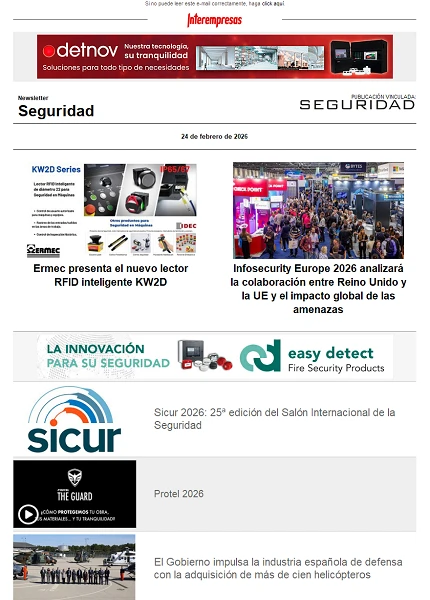 Newsletter Seguridad