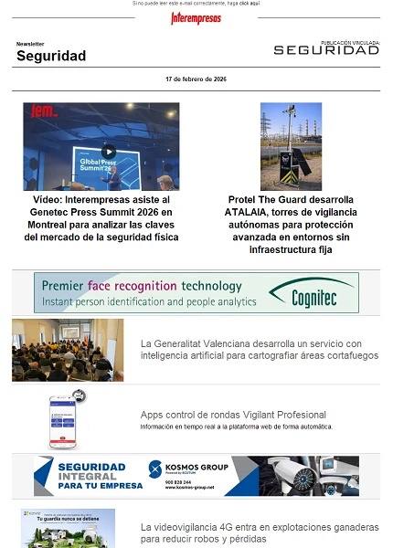 Newsletter Seguridad