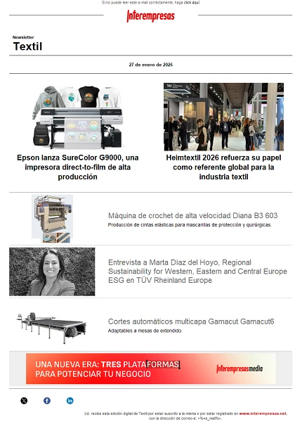 Newsletter Textil Newsletter Textil