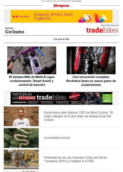 Newsletter TradeBike