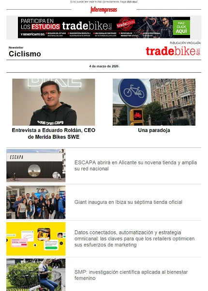 Newsletter TradeBike
