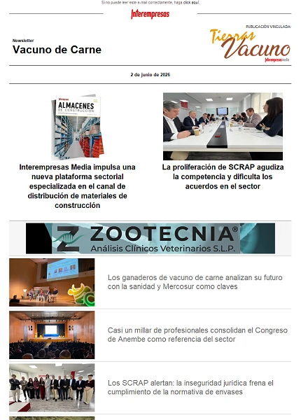 Newsletter Vacuno de Carne Newsletter Vacuno de Carne