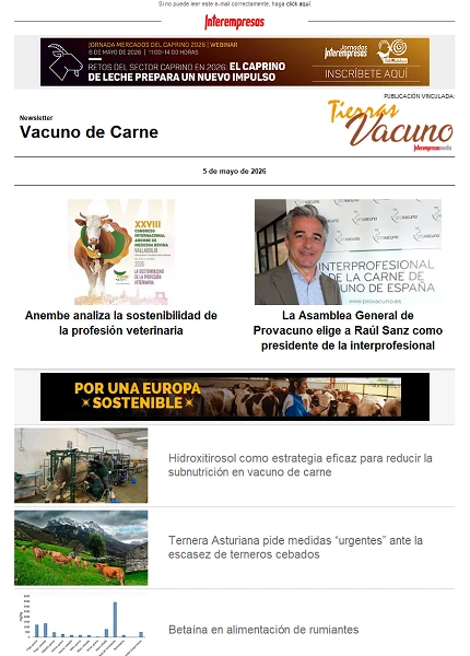 Newsletter Vacuno de Carne