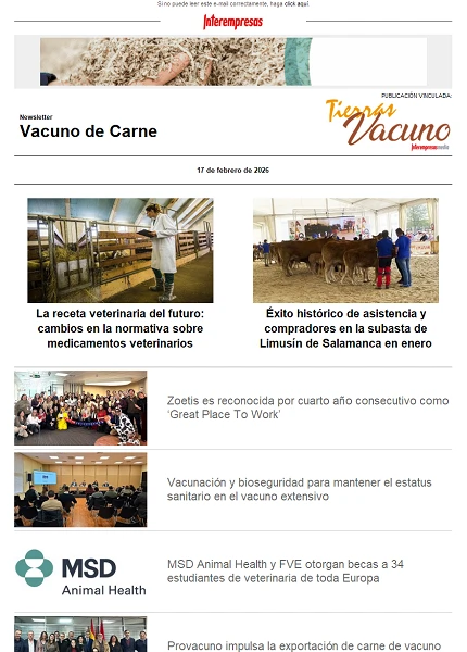 Newsletter Vacuno de Carne Newsletter Vacuno de Carne