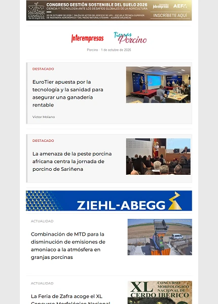 Newsletter Porcino Newsletter Porcino