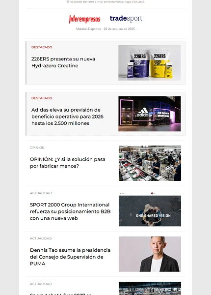 Newsletter TradeSport