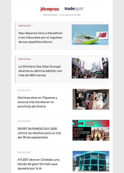 Newsletter TradeSport
