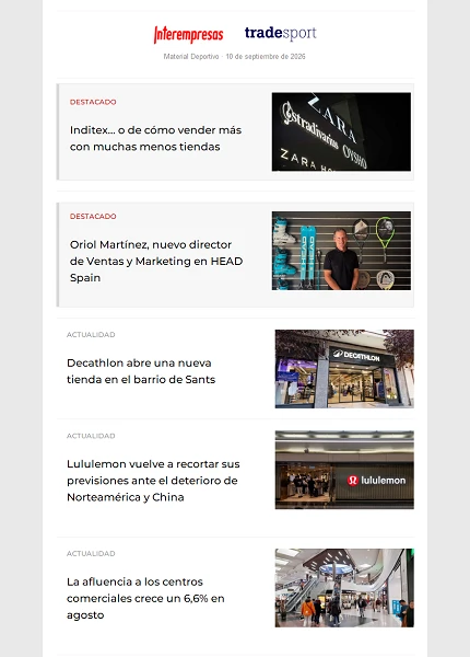 Newsletter TradeSport