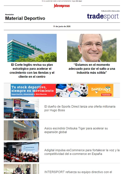 Newsletter TradeSport Newsletter TradeSport