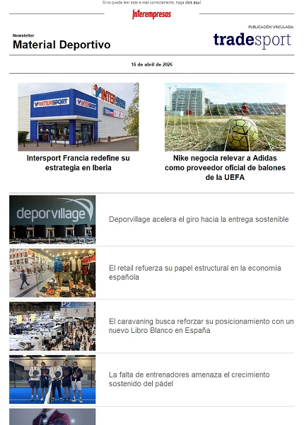 Newsletter TradeSport