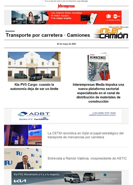 Transporte por carretera � Camiones