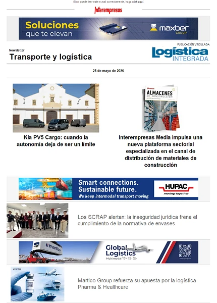 Newsletter Transporte y logística