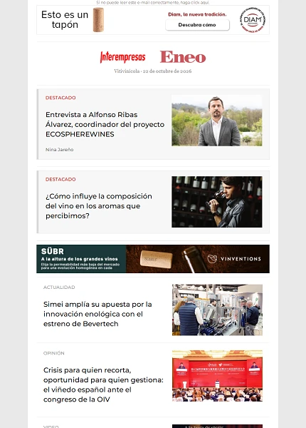 Newsletter Vitivinícola