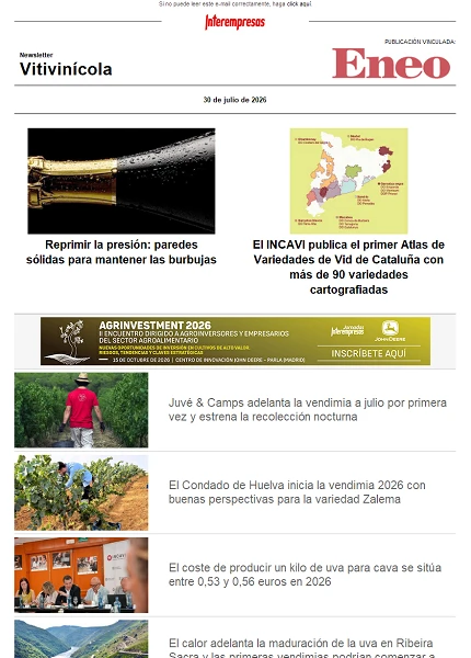 Newsletter Vitivinícola Newsletter Vitivinícola