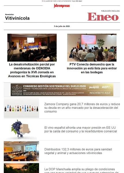Newsletter Vitivinícola Newsletter Vitivinícola