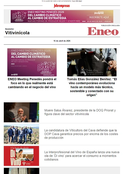 Newsletter Vitivinícola