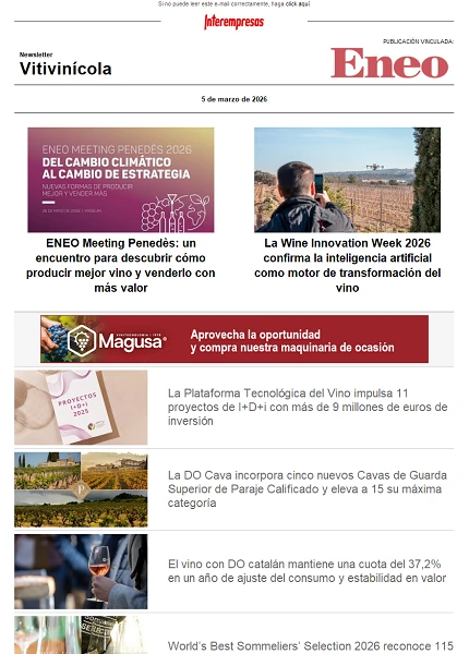 Newsletter Vitivinícola