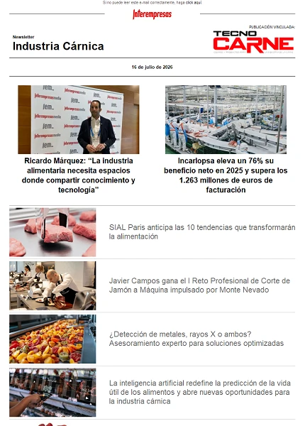 Newsletter Industria Cárnica Newsletter Industria Cárnica
