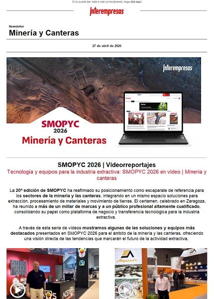 Newsletter Minería y Canteras