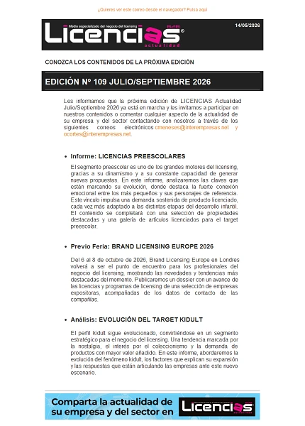 Newsletter de Licencias