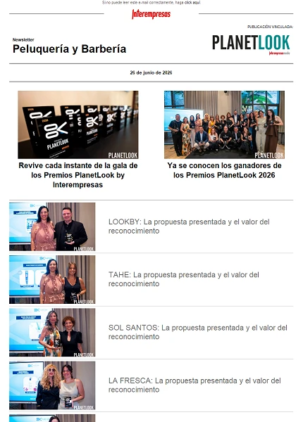 Newsletter Peluquería