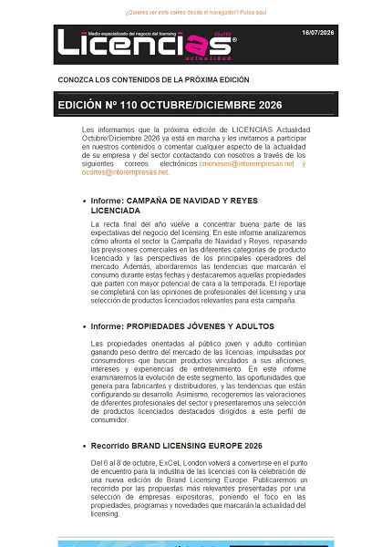 Newsletter de Licencias