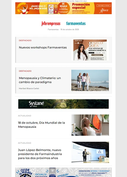 Newsletter Farmaventas