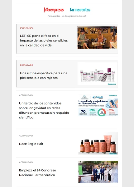Newsletter Farmaventas