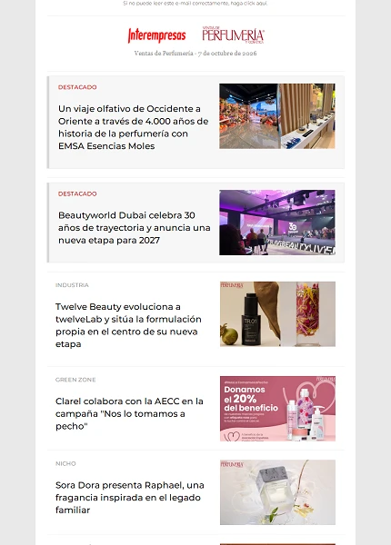 Ventas de Perfumer�a