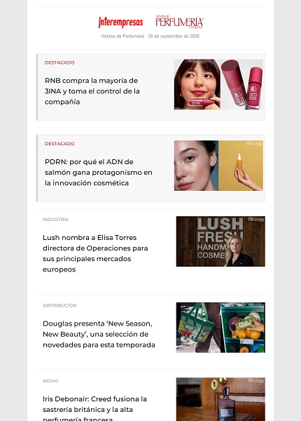Ventas de Perfumer�a