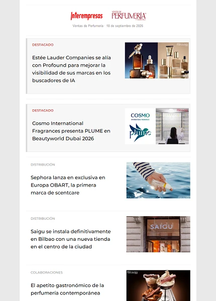 Ventas de Perfumer�a