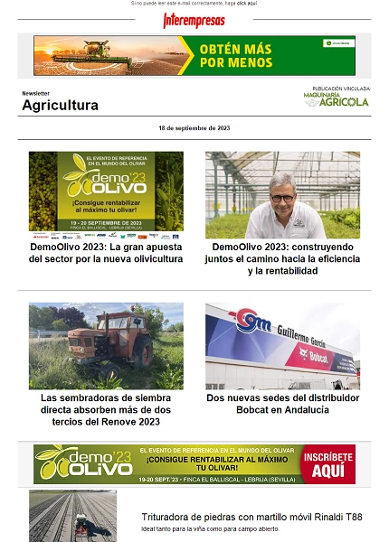 Newsletter Agrícola