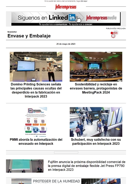 Newsletter Envase y Embalaje