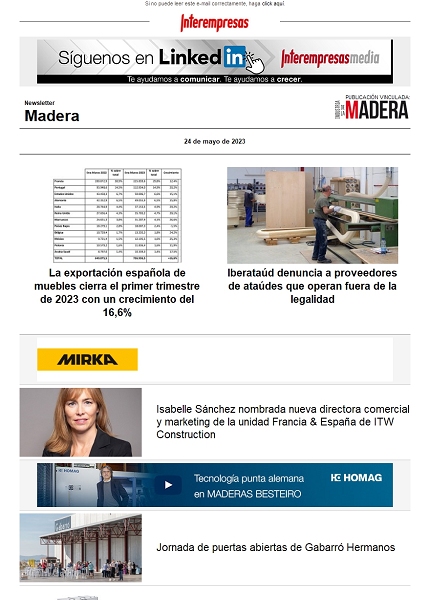 Newsletter Madera