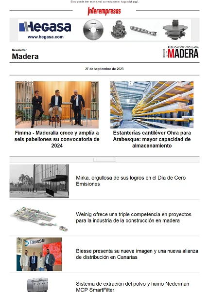 Newsletter Madera