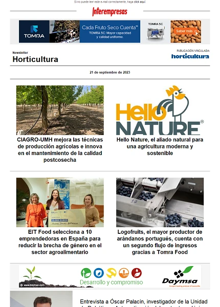 Newsletter Horticultura